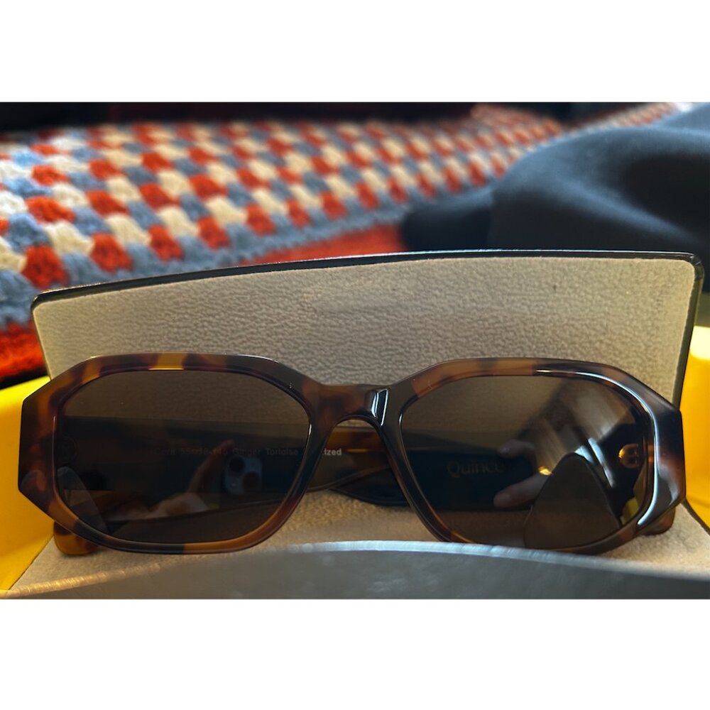 EUC Quince Cora Polarized Acetate Sunglasses - Wide - Picture 5 of 7